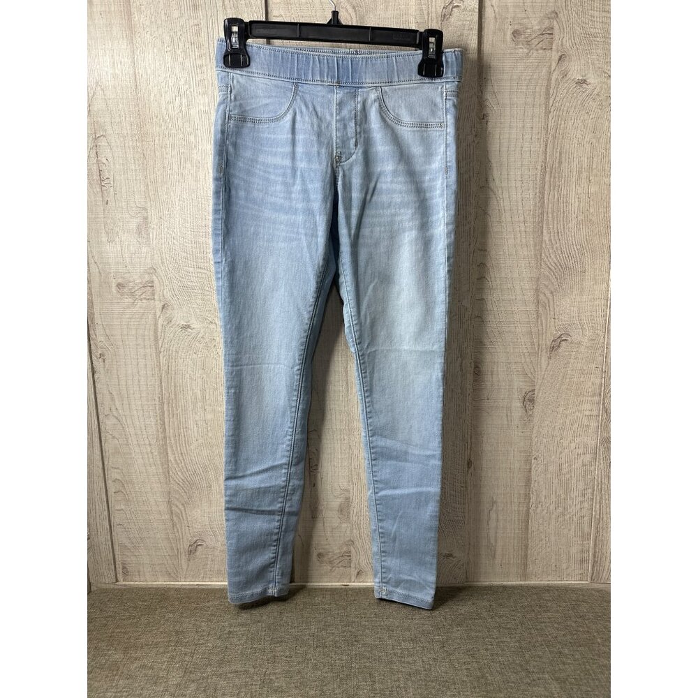 So Girls Light Wash Denim Jeans Size 14 Adjustable Waist
